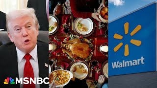 Fact-checking Trump's claims about cheaper Walmart Thanksgiving meal