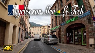 Driving from the Port of Argelès-sur-Mer to Le Tech, Southern France 🇫🇷
