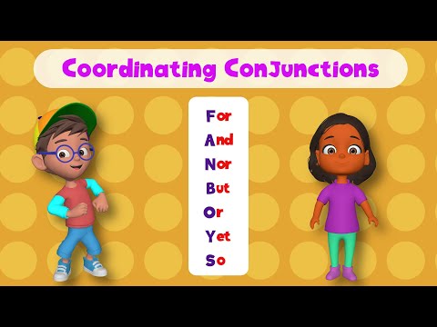 FANBOYS Coordinating Conjunctions: Learn and Sing Along!