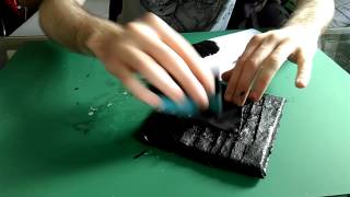 How to create a dragon scale effect on your armour part 2 (The paint effect)