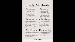 Study methods that actually works.#learning #motivation #virqlshorts #studymotivation