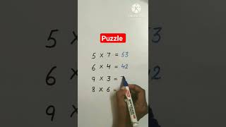 Puzzle #logicalreasoning #reasoning #funwithmath #math#shorts