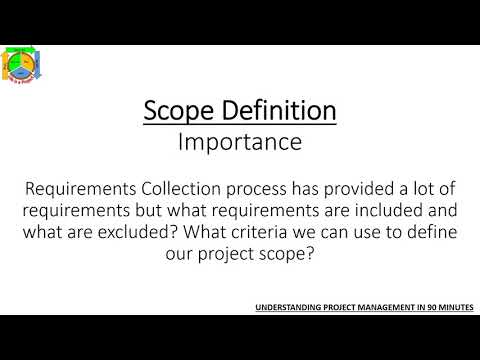 05   Scope Definition   Understanding Project Management in 90 Minutes