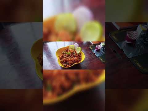 రొయ్యల పిడుపు (పిట్టు) Prawns pittu recipe | Pulao | Royyala pittu | #shorts #short #prawns