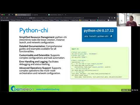 Experiment Orchestration with Jupyter, python-chi, and more on Chameleon - Tutorial