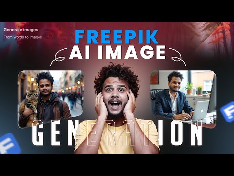 Turn your photos into AI-generated images! 🤖 Freepik AI Tutorial 2025 🔥