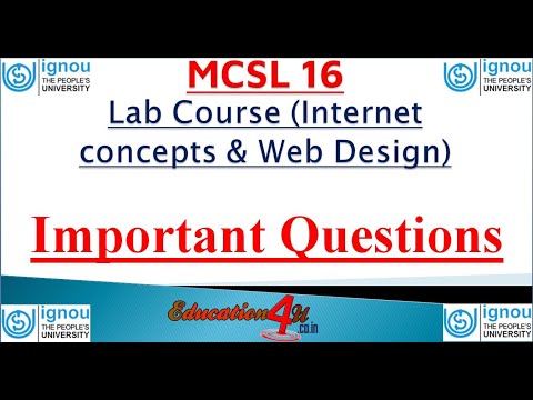 MCSL 16 important questions of IGNOU for MCA and BCA students