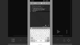 How to make webpage #html#coding#shortvideo #myfirstwebpage