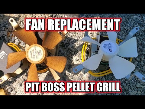 10 Minute Fan Replacement Tutorial - Pit Boss 700FB
