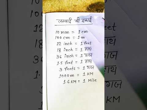Lambai ki Ikai #meter #centimeter #maths #landsurvey #feet #shorts #ytshorts  #viral #geniusmaker
