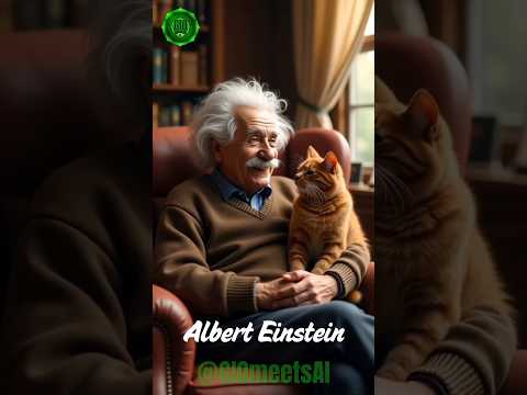 What If Famous Scientists Had Pets? #aiart