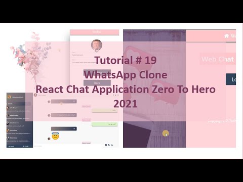 #19 Build ReactJS Project Firebase Chat Application | Live Chat Part-4 Reder list functions