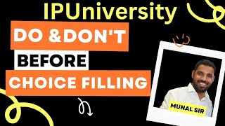 IPU LEET 2023 DO DON'T BEFORE FILLING CHOICE FILLING DIPLOMA WALO FOR BTECH LATERAL ENTRY ADMISSION