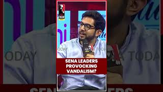 Aaditya Thackeray Speaks on Vandalism by Shiv Sena Workers | #shorts