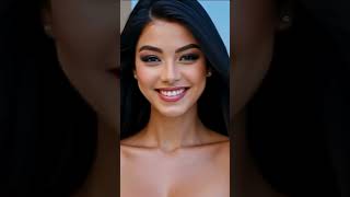Stunning Model Smiles on the Balcony  #GoodFigureGirl #AIGirl #VirtualModel #SmilingGirl #AIBeauty