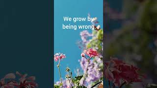 You Can Be Wrong and Still Be Worthy #psychologyshorts #overcomeoverthinking