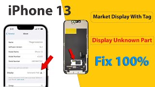 iPhone 13 Display Change | Unknown Part Message Fix