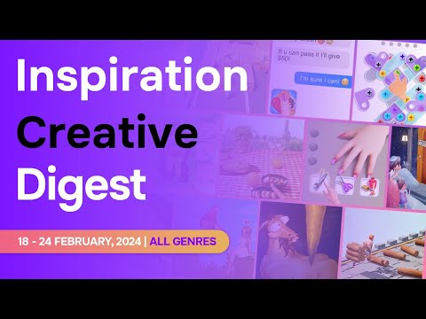 Freshest trends in mobile game ads (18 - 24 February, 2024 | All Games)
