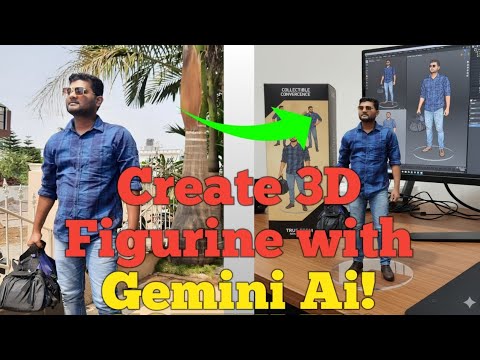 Figure Model Trend – Create Your Own 3D Figurine with Gemini Ai!
