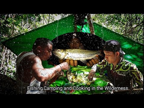 Fishing Camping BERPETUALANG Kedalam Hutan Rimba Menghasilkan banyak IKAN.