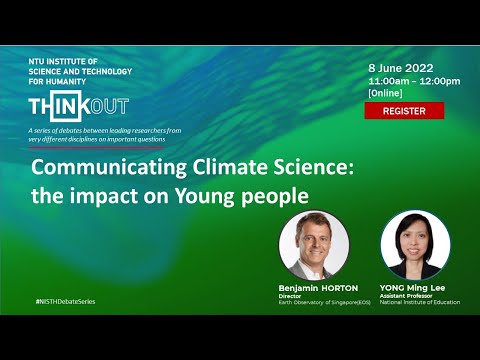 Communicating Climate Science: the impact on Young people
