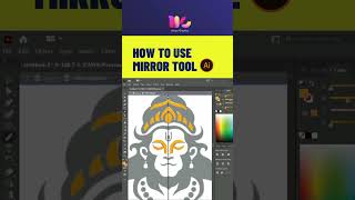 Learn how to use Mirror Tool in Adobe Illustrator with this short tutorial   Follow @graphicdesignin