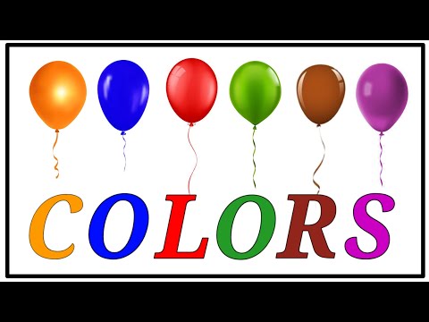 Names of colors | Colors Name for Kids | Colours In English | @funnlearnpreschool6016