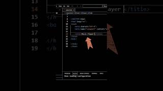 Trying To Change The Browser Tab Title: HTML #html #htmltips #programming Full Video Link Below.