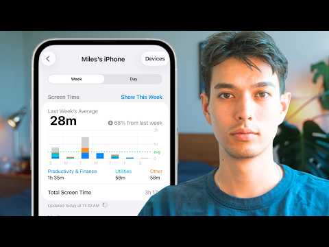 How I Cut My Screen Time by 85% (Step-By-Step Process)
