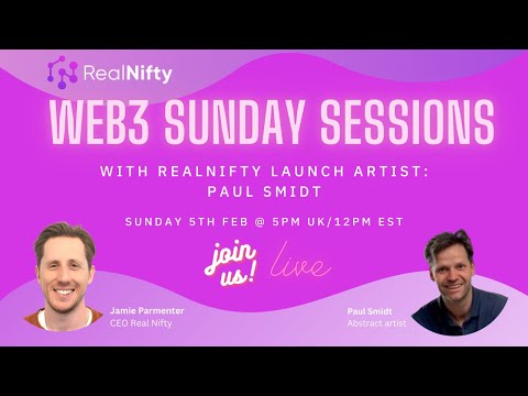 Web3 Sunday Sessions: NFTs and Abstract Art