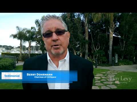 Tim Levy Testimonial with Berny Dohrmann