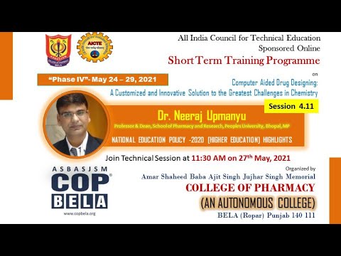 COP BELA : AICTE Sponsored (STTP-IV Phase) DAY-4 SESSION-11