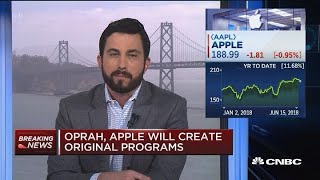 Oprah and Apple to create original content