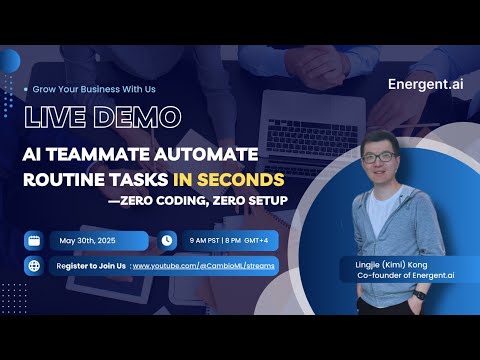 AI Teammate Automate Data Entry Routine Tasks -- Zero Coding, Zero Setup