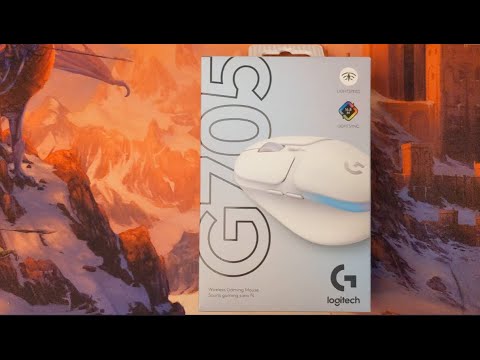 Logitech G705 Gaming Mouse Unboxing