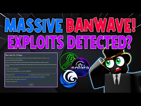 Roblox BANNED EVERYONE For Hacking?!? Roblox New Banwave | Roblox Executors Detected