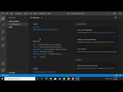 Dart Hello World Tutorial : Create First Dart Application: Dart Tutorial 1