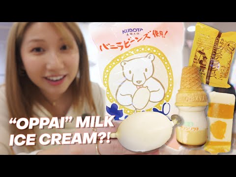 I tried Japan's RAREST ice creams