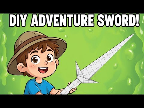 How to Make  Paper Sword ⚔️ नोटबुक पेपर से तलवार | DIY Tutorial #PaperSword #Crafts #DIY