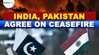 BREAKING: India, Pakistan agree to ceasefire after US mediation || Trump, Modi, Sharif lead talks