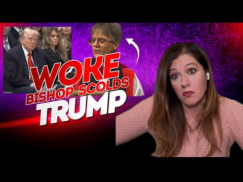 WOKE Female Bishop SCOLDS Trump