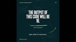Subscribe JS BrainTeasers for daily JS puzzles! #javascript #codingchallenge #interview  #question
