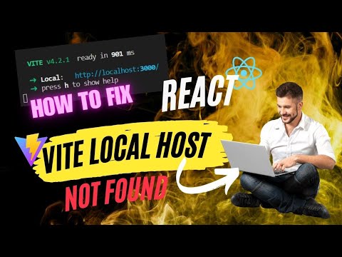 How to fix React project Vite local Host not found problems | Easy Method
