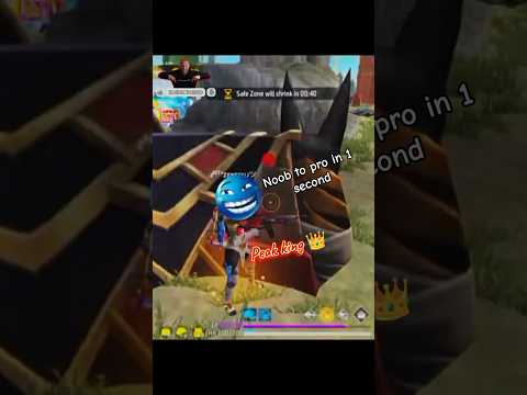 Noob to Pro 😎 in 1second—My Free Fire Journey 💪 @zalagaming