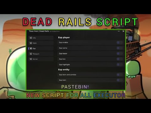Dead Rails Script Gui / Hack (AUTO WIN, AUTO BRING, HITBOX, AND MORE) *NO KEY*