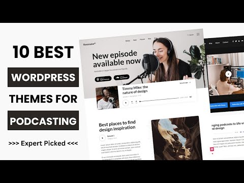 10 Best WordPress Theme for Podcasters 2025 | WordPress Podcast Theme