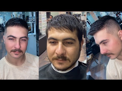 ستايل شعر و شوارب تركي 🇹🇷 شاب تركي