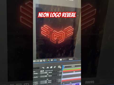 Neon Logo Reveal made on Adobe After Effects. Subscribe for more! #adobe #aftereffects #animation