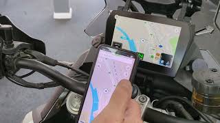 Voge DS900X How To Connect Screen Mirroring | www.motogb.co.uk