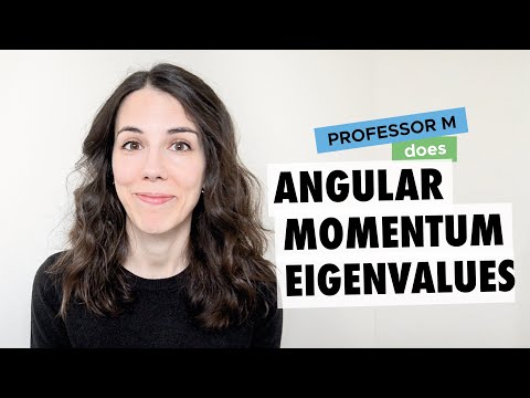 Angular momentum eigenvalues